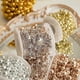 thumbnail image 3 of New Christmas beaded chain gold Christmas tree dress up electroplated beads DIY material ornaments Christmas scene layout gold fishing line round, 3 of 5