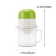 thumbnail image 3 of TIMIFIS Refrigeration Cup Citru Lemon Orange Juicer Manual Hand Squeezer with Built-in Measuring Cup and Grater Apartment Essentials, 3 of 8