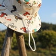 thumbnail image 6 of Boys Beach Bucket Hat One Size Outdoor Sun Hat For Toddler Baby Kids Fishing Hat UPF 50+ Breathable Sun Hat Beach Hat Summer Hats, 6 of 9