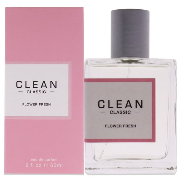 Classic Flower Fresh de Clean para mujeres - EDP en spray de 2 oz Clean Clean Aerosol EDP 2 oz