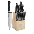thumbnail image 2 of Cuisinart C77TR-16P Triple Rivet Collection 16-Piece Cutlery Block Set, Stainless Steel, 2 of 10