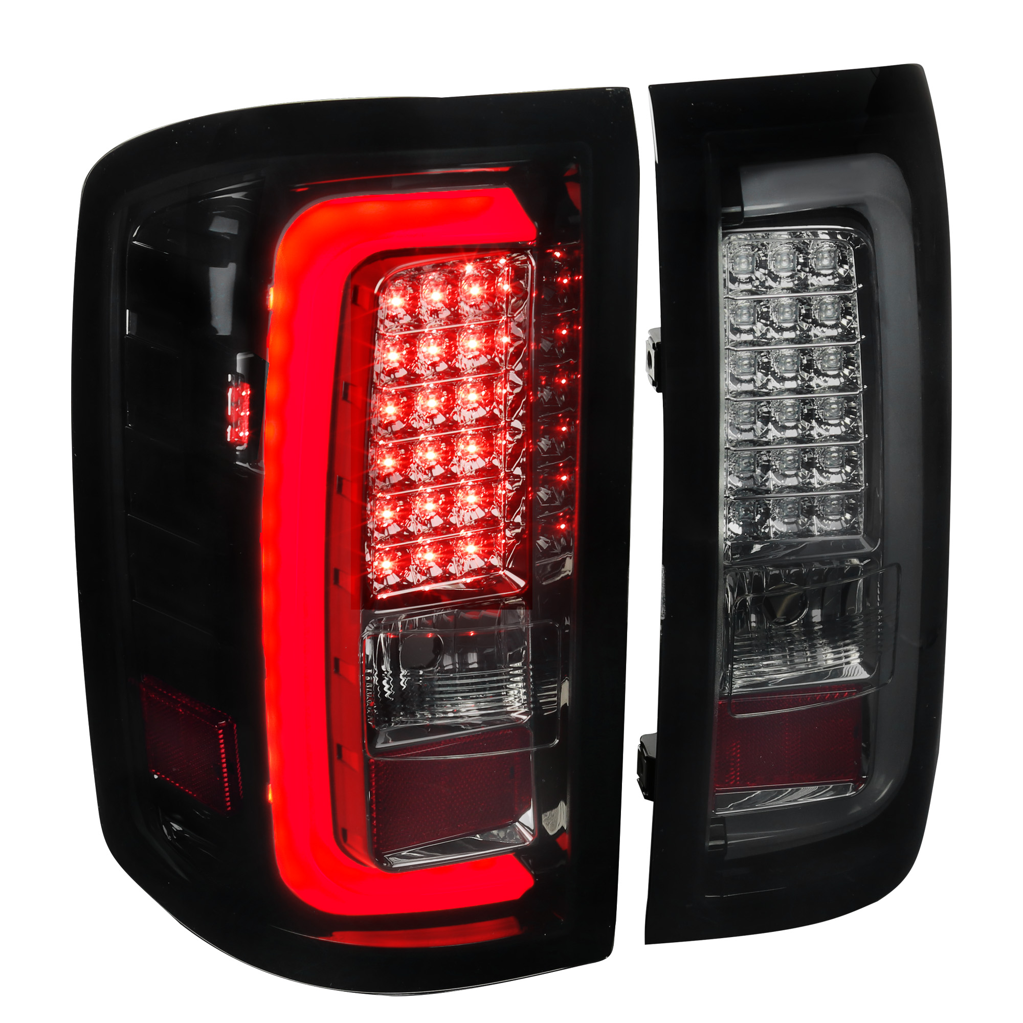 SpecD Tuning For 20142018 Gmc Sierra 1500 Pickup Smoke Lens Rear