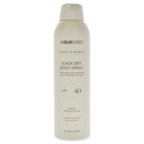 MDSolarSciences Quick Dry Body Spray SPF 40 , 6 oz Sunscreen
