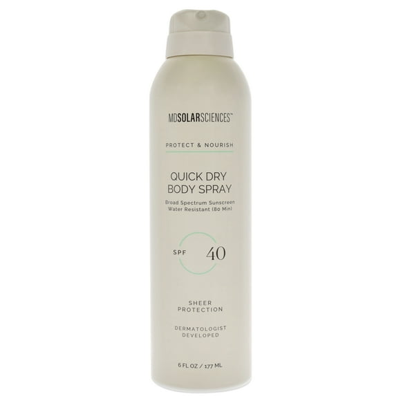 Protector solar MDSolarSciences Spray corporal de secado rápido SPF 40 6 oz