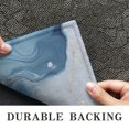 thumbnail image 6 of Blue Gold Marble Pattern Door Rugs,Washable Non Slip Door Mats Indoor,Decorative Door Mats,Entry Mat Indoor for Entrance,Bedroom,Kitchen,Bathroom,17"x30", 6 of 6