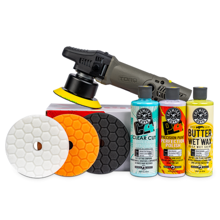 Chemical Guys TORQX 5.5 in Random Orbital Polisher Cut and Polish Kit