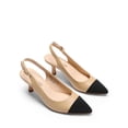 thumbnail image 4 of Zapatos DREAM PAIRS SDPU2444W-1 Tacón Bajo Nude Negro, 4 of 6