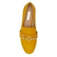 thumbnail image 5 of Louise et Cie BRONE Slip-on Loafers Flat Loafer MARIGOLD Yellow Chain Moccasin (MARIGOLD, 6), 5 of 6