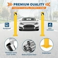 thumbnail image 5 of Yesurprise 36" Safety Bollard Post 4.5" Diameter Yellow Steel Pipe Includes 4 Anchor Bolts, 5 of 7