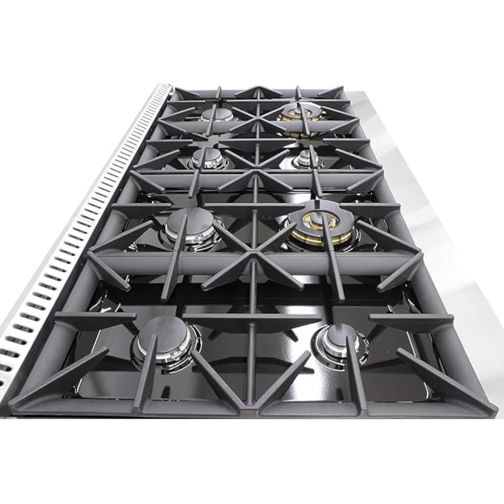 Duura Elite DE480GRSSS 6.7 Cu. Ft. Stainless Freestanding Double Oven Gas Range
