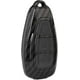 thumbnail image 3 of Carcasa de fibra de carbono ABS + funda de silicona para llave de coche, llavero para Ford Focus Mondeo Edge Fiesta Kuga Mondeo MK4 Fusion Escort Ecosport (fibra de carbono B + negro) Sincero Electrónica, 3 of 3