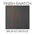 thumbnail image 4 of Design House 560938 Tige de Douche Réglable & 44; Finition Bronze Brossé, 4 of 5