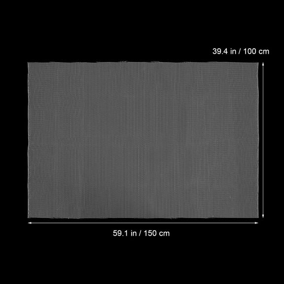 FUEENIRVA White Latch Hook Canvas Mesh for DIY Rug Making Embroidery Craft Accessories