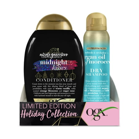 Ogx Midnight Kisses Conditioner & Argan Oil Of Morocco Extra Strength Dry Shampoo Holiday Set ($10.96 Value)