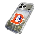 thumbnail image 2 of Denver Broncos Linen Logo iPhone Glitter Case, 2 of 6