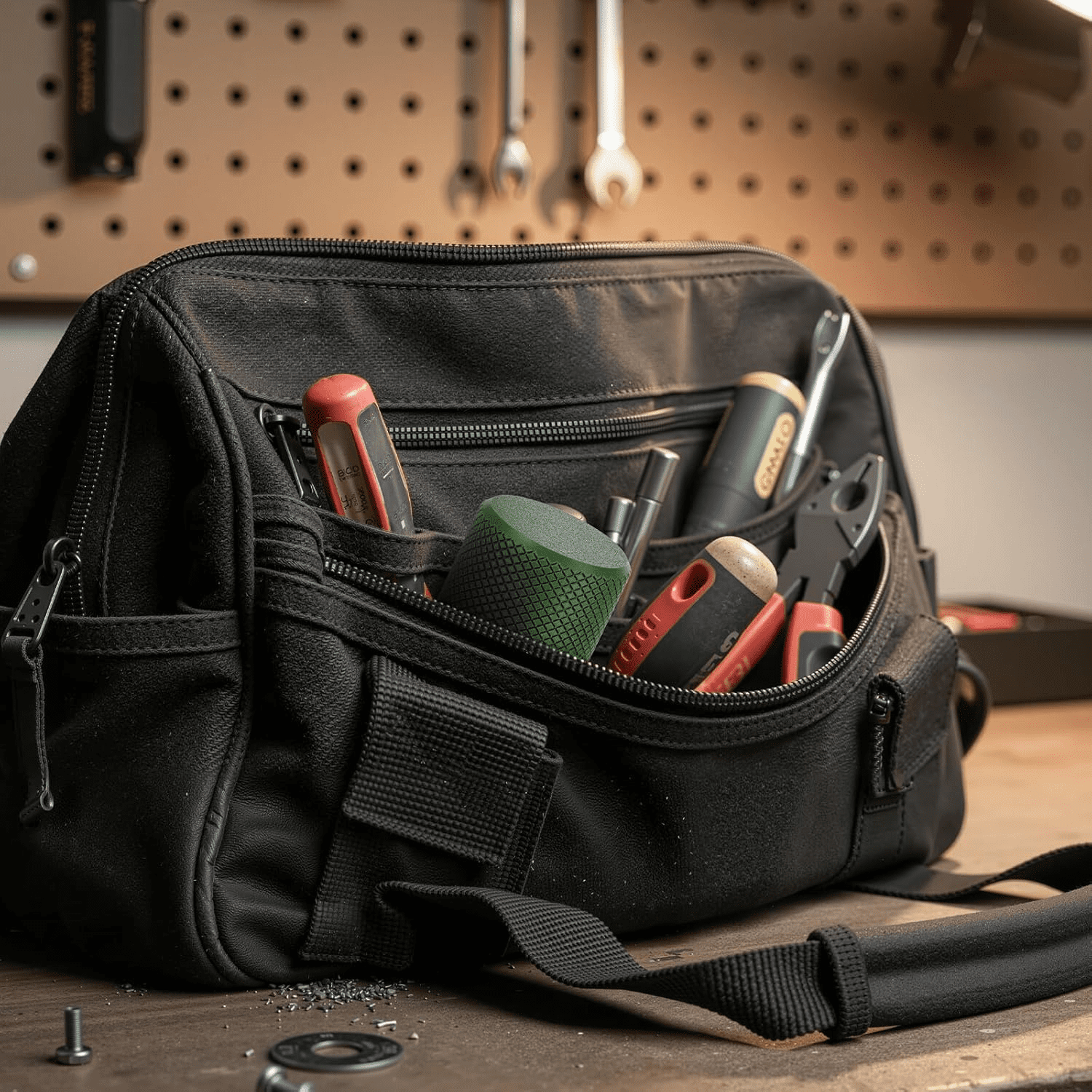 Waterproof Battery Storage Canister — Fits CR123A, CR2032/2016, CR1620/CR1632, AA & AAA | Removable Organizer with Hidden Compartment