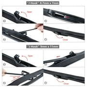 Ablewipe Wiper Blades J Hook For Ford Explorer 2002 2004 22 Ablewipe Wiper Blades J Hook For Ford Explorer 2002 2004 22 Windshield