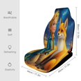 thumbnail image 2 of Boy And Fox in Autumn Field Set of 2Pcs Car Seat Covers Easy Clean Automobile Seat Protector Car Interior Accessories, 2 of 6