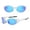 Blue, variant on Running Sunglasses for Women,Golf Sunglasses for Men,Polarized Sports Sunglasses Mens UV400 Protection Mirror Lenses Oval Frame Sun Glasses(Red)