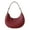 Red, variant on Half Moon Clutch Bag for Women Leather Bag Women's Shoulder Bags