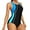 Blue, variant on Charmo Women's One Piece Swimsuit Athletic Bathing Suits Training Sport Swimwear