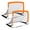 Orange + Fiberglass, variant on 2 Pack Pop Up Soccer Goals, Foldable Portable Soccer Nets with Ground Stakes & Carry Bag, for Backyard Play, Training for Youth & Adults
