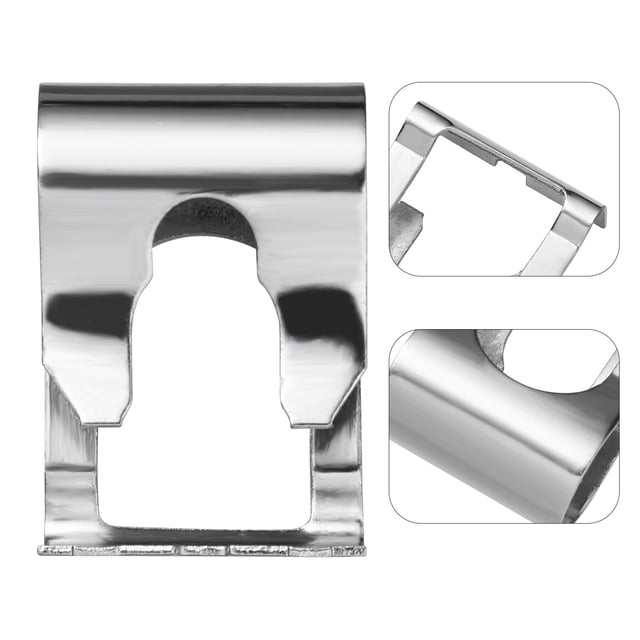 unbranded 6Ud Clips De Fijación Para Enlace Limpiaparabrisas Plata Solución Temporal Resistente
