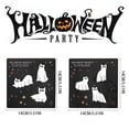 thumbnail image 2 of Halloween Refrigerator Witch Pumpkin Skeleton Stickers Decorative Fridge Set For Home Kitchen Party 6PCS, 2 of 6
