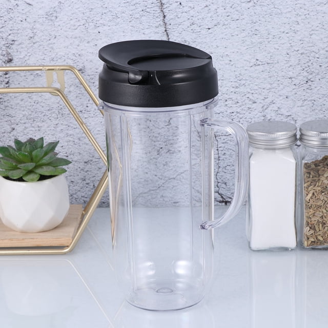 TAILTOSS 6Pack Blender Cups for Nutrition Extraction 22Oz Tall and Large 8x3.1x6.7In