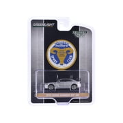 2018 Dodge Charger SRT 392 Silver Metallic w/Black Stripe Mr. Norm Heritage GSS Charger 1/64 Diecast Model Car by Greenlight
