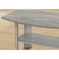thumbnail image 2 of Monarch Specialties Table Set, 3pcs Set, Coffee, End, Side, Accent, Living Room, Laminate, Grey, Transitional, 2 of 4