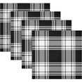 thumbnail image 5 of Dreamtimes Black and White Buffalo Check Cloth Napkins Set of 1,Reusable Washable Polyester Dinner Table Napkins for Kitchen,Dining,Restaurant,Party Decoration, 5 of 7