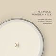 thumbnail image 6 of WoodWick Medium Hourglass Scented Candle, White Teak, 9.7 oz, 6 of 9