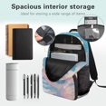thumbnail image 5 of Pzuqiu Flower Dragon Kids Backpack for Students Age 6-18 Breathable Large Capacity 17 Inch Schoolbag for Preschool Elementary Middle High School Back to School Travel Use, 5 of 7
