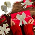 thumbnail image 1 of Christmas Wired Ribbon Rolls for Gift Wrapping, Crafts & Tree Decor - Multiple Colors, 1 of 6