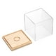 thumbnail image 4 of Vitrina para Béisbol con Base Redonda de Madera, Soportes de Béisbol Acrílicos Transparentes, Madera/Transparente, 4 of 6