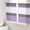 Gray Purple, variant on Sheer Curtains 45 Inch Length 2 Panels Set for Kitchen, Yellow Morocco Semi Sheer Curtains for Windows, Geometric Grey Stripes Modern Voile Window Treatments Rod Pocket Curtain