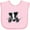 AD-Pink, variant on Inktastic Pocket Badger Boys or Girls Baby Bib