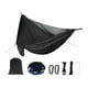 thumbnail image 1 of Hamaca para acampar con mosquitera/mosquitera, correas para árboles de hamaca, mosquetones, cuerda, cordón elástico, montaje, hamaca portátil de Negro DYNWAVEMX Hamaca con red, 1 of 8