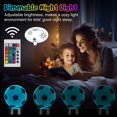 thumbnail image 4 of Lámpara nocturna con ilusión 3D Soccer Linkax para niños de 8 a 13 años, 4 of 8