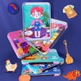 thumbnail image 2 of Rompecabezas de imaginación creativa con tarjetas Montessori, desarrollo del pensamiento educativo, juego de rompecabezas lógico, regalo para niños Muchacha, 2 of 9