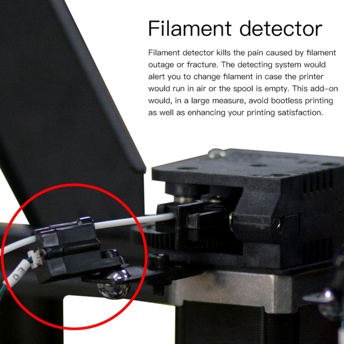 US Updated Geeetech 3D Printer A10M 2 in 1 out Extruder with Filament Detector