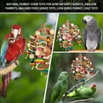 thumbnail image 4 of Decodeary Wood Enriching Bird Toys Parrot Chew Hanging Toys For Fun And Exercise Wide Application Relaxation As Shown 1Set, 4 of 6