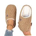 thumbnail image 5 of JUSLIO Womens Slippers Slip On Fuzzy Plush Flat Sole Non Slip Indoor House Slippers Open Toe Slides Slippers, 5 of 5