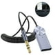 Récepteur Bluetooth Voiture, Adaptateur Bluetooth Câble Dongle pour Voiture 3.5mm Jack aux Haut-Parleurs Récepteur Bluetooth Microphone Intégré Audio – image 2 sur 5