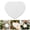 Clear, variant on SUSHANG White Sublimation Ceramic Ornament Blanks - DIY Craft Supplies with Attached Lanyards for Custom Christmas Home Decor, Personalizable Holiday Project Base with Smooth Surface