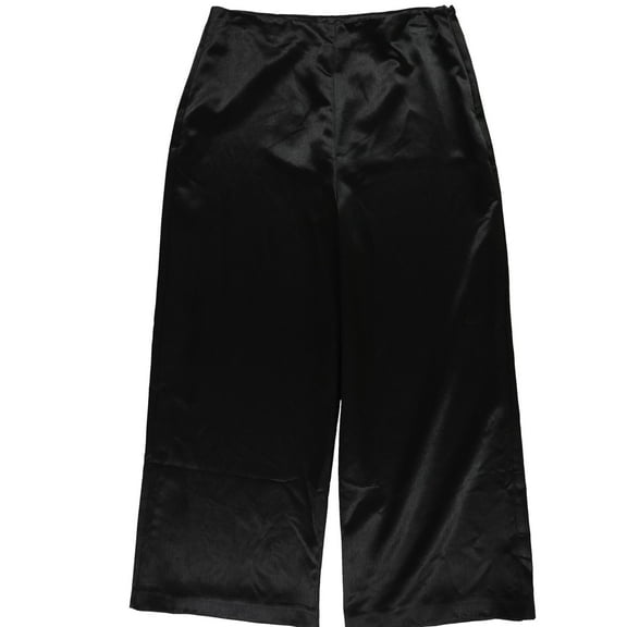 Bar Iii Womens Satin Casual Wide Leg Pants