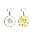 thumbnail image 1 of Francia Paris Torre Eiffel * wordcloud Pendiente Sol Flor Pendiente Joyas Moda Unbranded M, 1 of 3