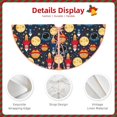 thumbnail image 3 of Fotbe Colorful Astronomy Pattern Christmas Tree Skirt, Tree Skirts Plush Christmas Decorations, Christmas Tree Skirts Xmas Decorations Holiday Party Decor-48", 3 of 6