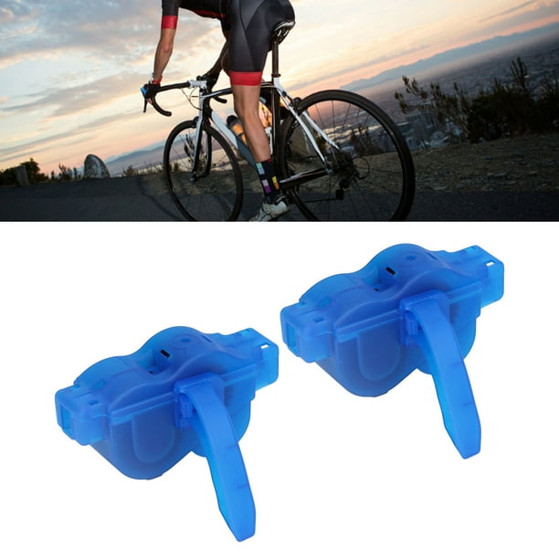 Cepillo para cadena de bicicleta, 2 piezas Limpiador de cadena de bicicleta Limpiador de cadena de bicicleta True Excellence